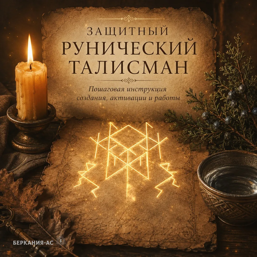 🛡 ЗАЩИТНЫЙ РУНИЧЕСКИЙ ТАЛИСМАН