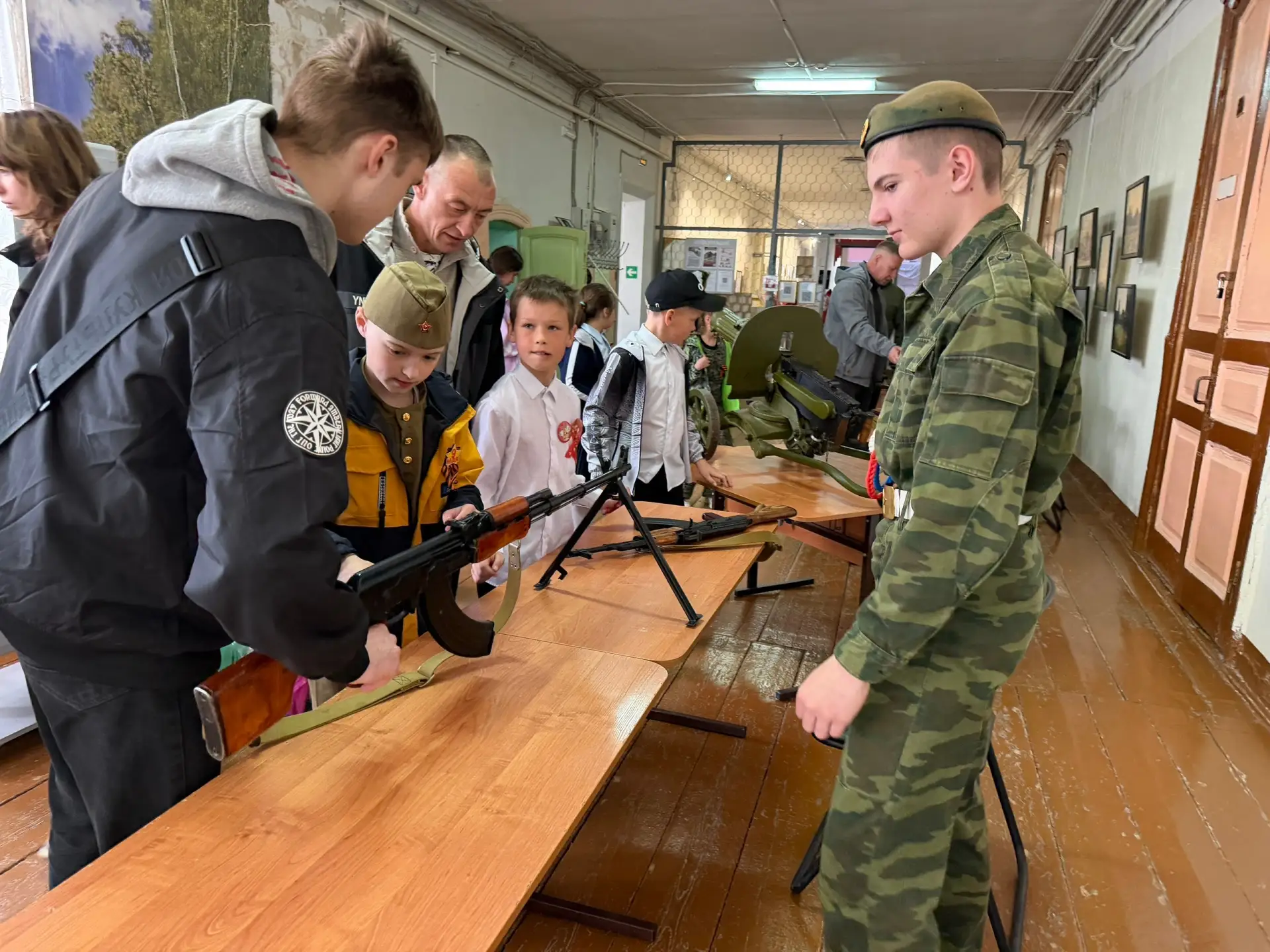 ⭐️ День Победы в музее  Сегодня музей нашего округа стал местом особой силы и памяти. Для посетителе