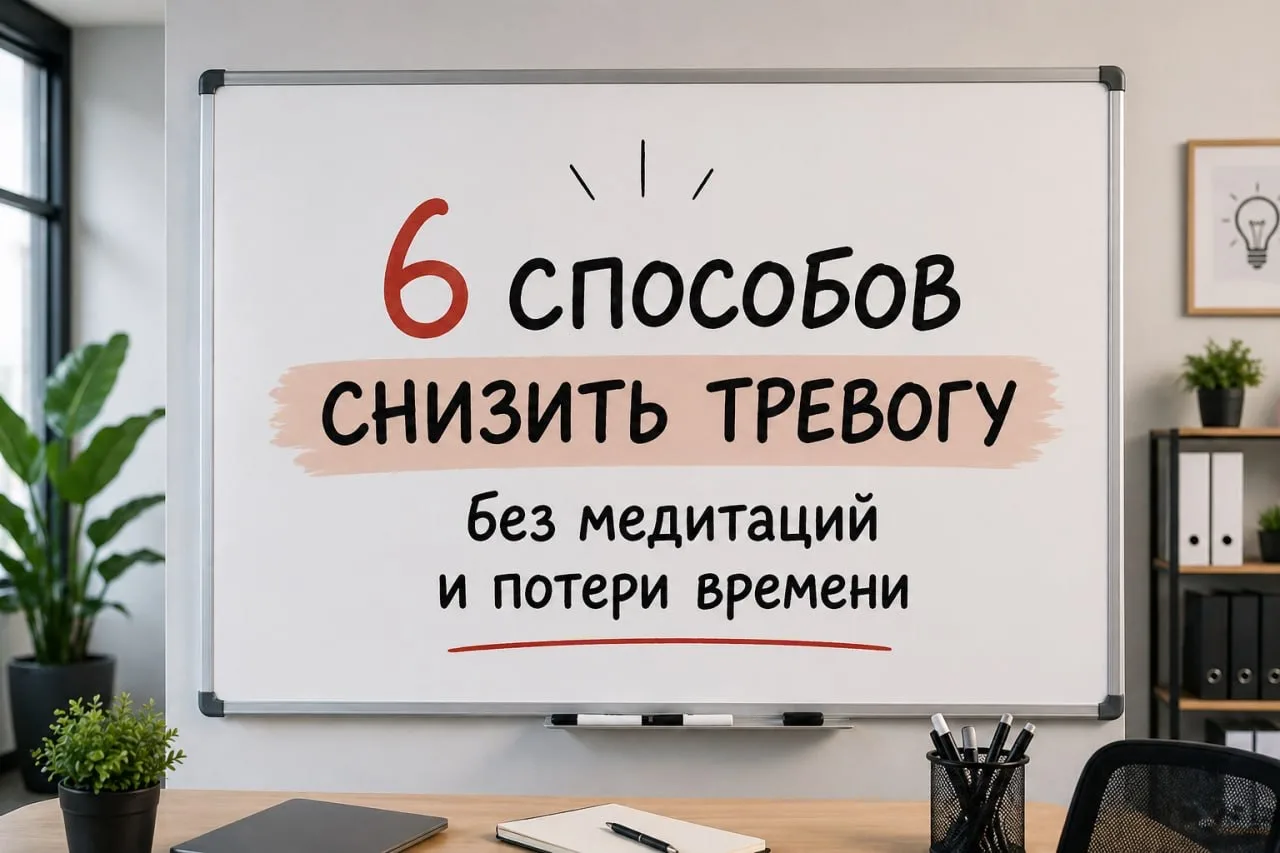 Если вы ловите себя на том, что постоянно находитесь в напряжении, спешке и мыслях «я н...