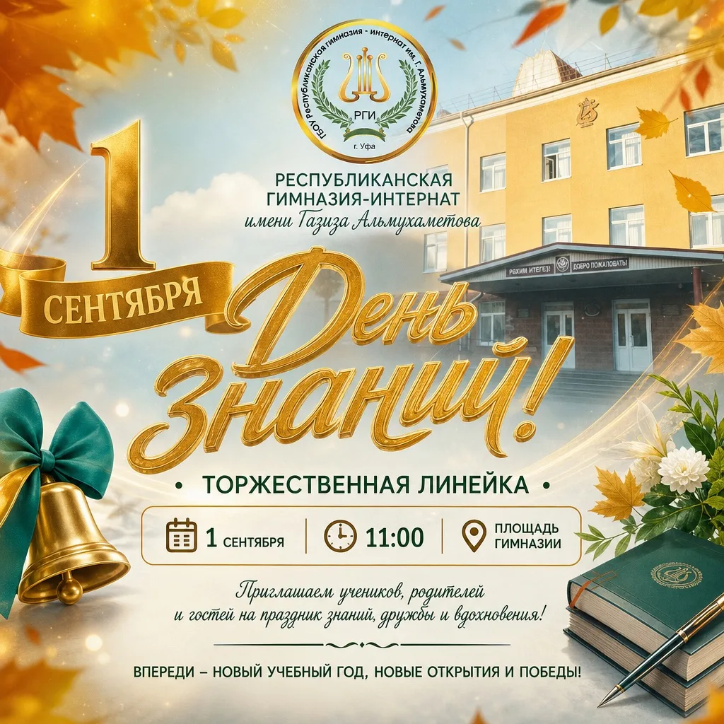 Дорогие ученики, уважаемые родители и педагоги!