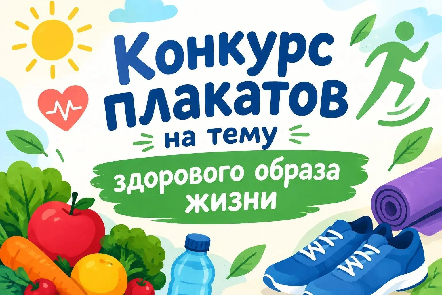 📣Дорогие друзья, во втором корпусе МАОУ СОШ №3 объявляется конкурс плакатов на тему зд...