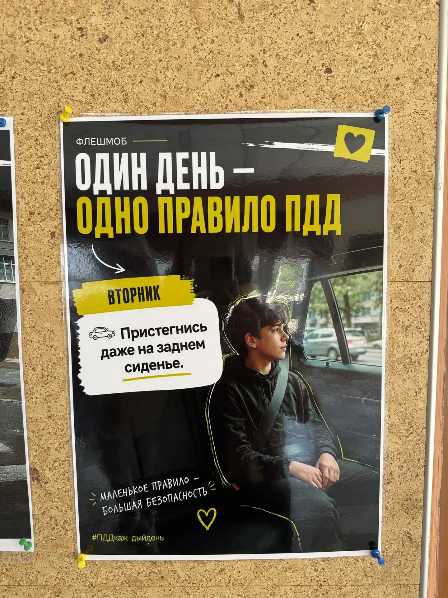 🚦 Ура! Флешмоб «Один день — одно правило ПДД» в нашей гимназии продолжается!