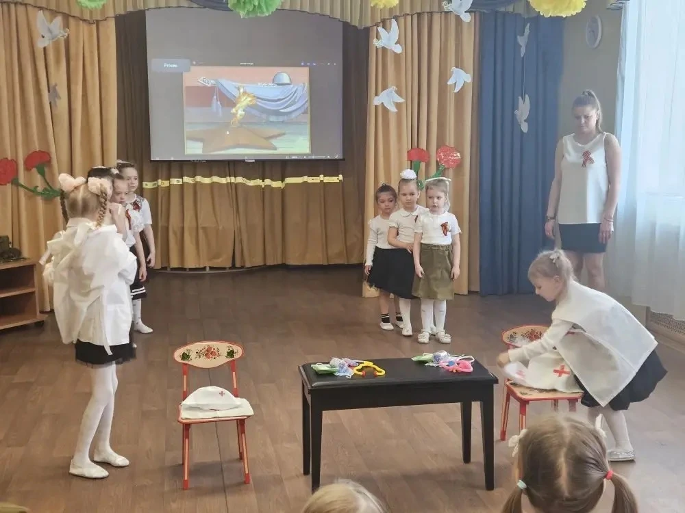 🕊️Мы помним! Мы гордимся! Это наши сердца и голоса наших детей❤️  В преддверии великого праздника — 
