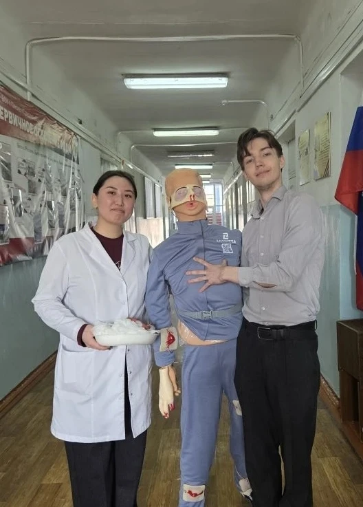 🚑 20 марта в рамках учебных сборов в нашей школе прошло важное и полезное практическое...