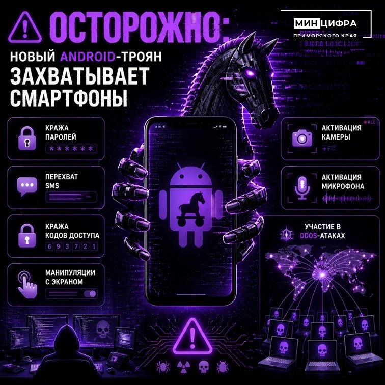 🚨 Осторожно: новый Android‑троян RedWing захватывает смартфоны