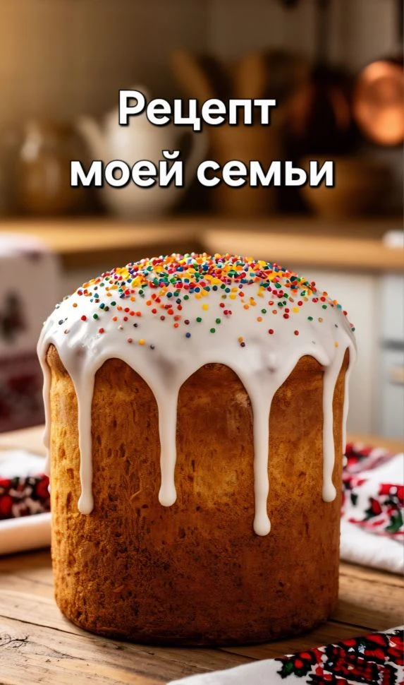 По этому рецепту кулич самый вкусный! Это моё мнение. Такой кулич пекла моя мама, т.е. ...