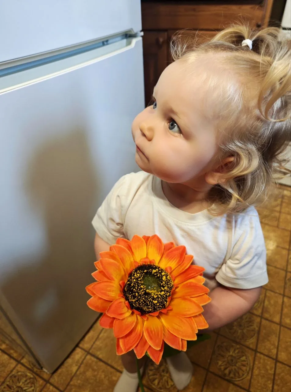 Мы с мамочкой решили зайти в гости к прабабушке и прадедушке! 🏡💕