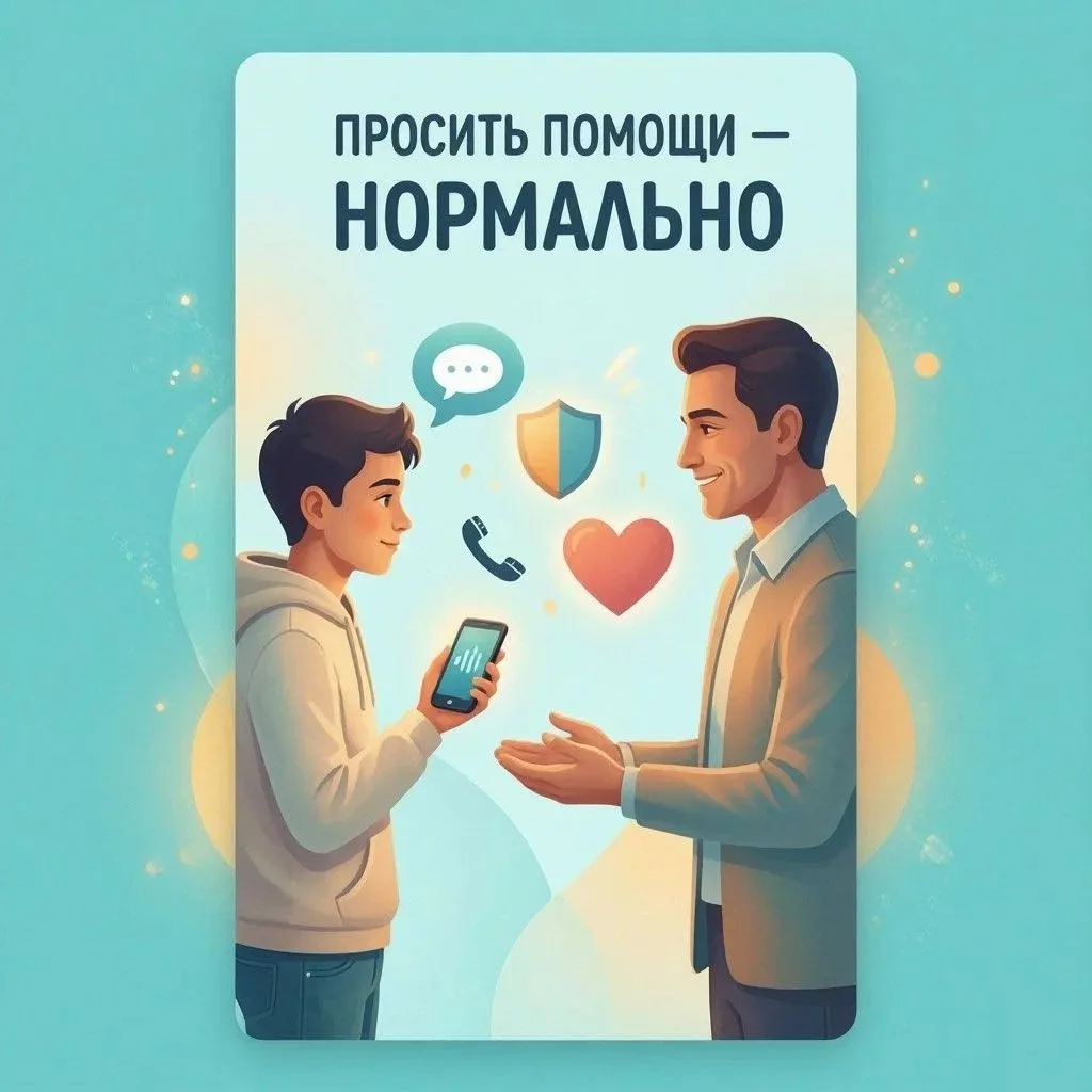 Просить помощи — нормально