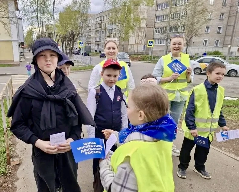 ☝️ ЮИД ☝️  ✅ Юные инспекторы движения нашей школы приняли участие в масштабной профилактической акци