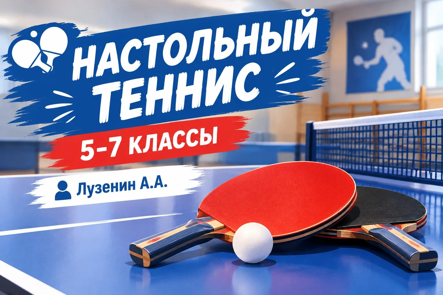 🏓 ВНИМАНИЕ, 5–7 КЛАССЫ! ЭТО НЕ ПРОСТО ШАРИК И РАКЕТКА — ЭТО ТВОЙ ШАНС СТАТЬ БЫСТРЕЕ, С...
