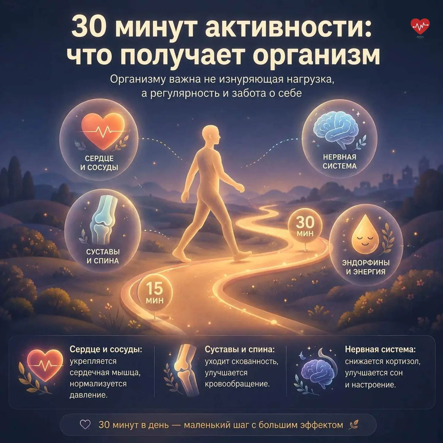 Движение с пользой для здоровья!
