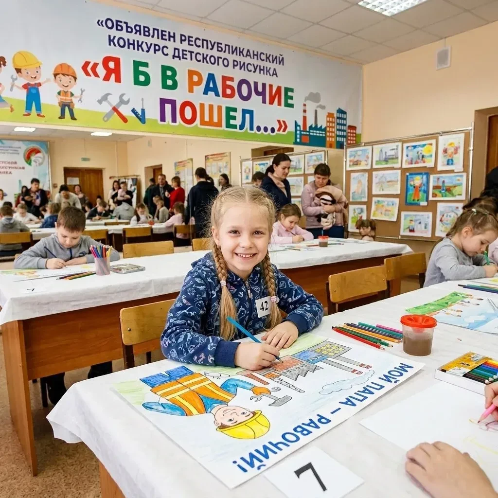 Конкурс детского рисунка «Я б в рабочие пошел…»