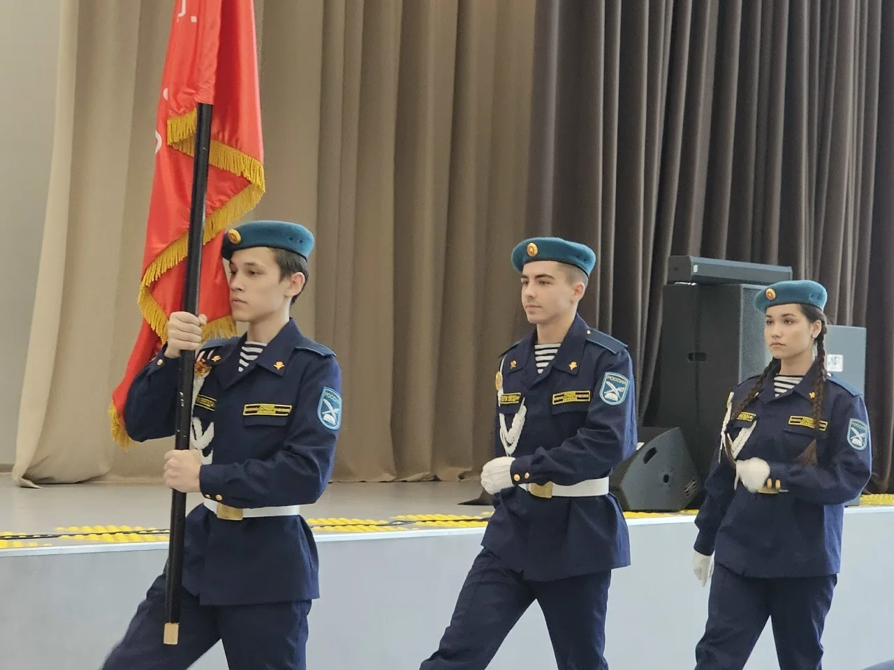 🌟 ВПК «ЗВЕЗДА»: ДОСТОЙНАЯ ВАХТА ПАМЯТИ  🎖В преддверии Дня Победы воспитанники военно-патриотического