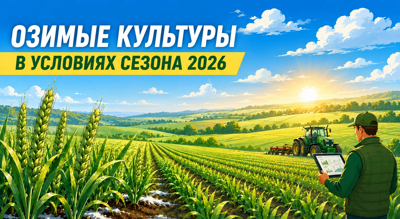Весна 2026 года стала серьезным испытанием для озимых культур на Юге России. Аномальные...