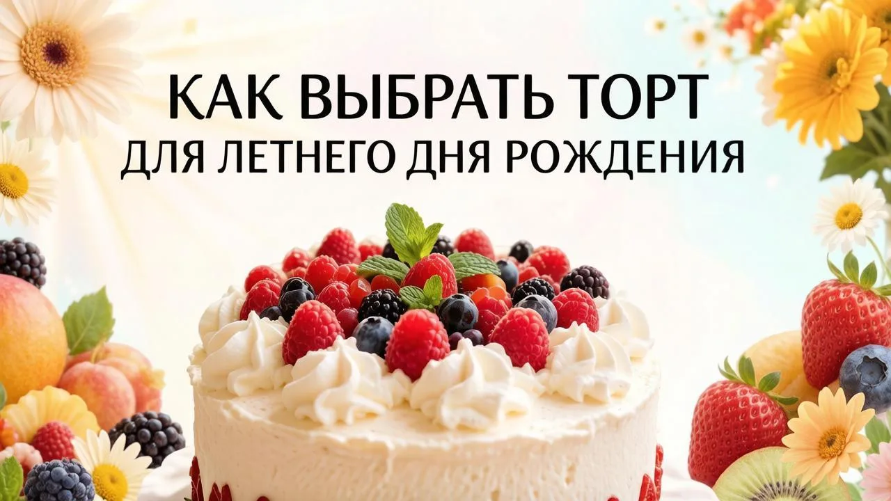 ☀️Летом торт выбирают совсем по другим правилам. Рассказываю, почему.