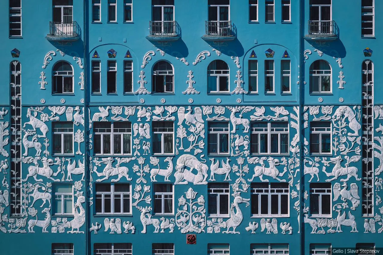 🏠 Дом со зверями — сказочный фасад Москвы