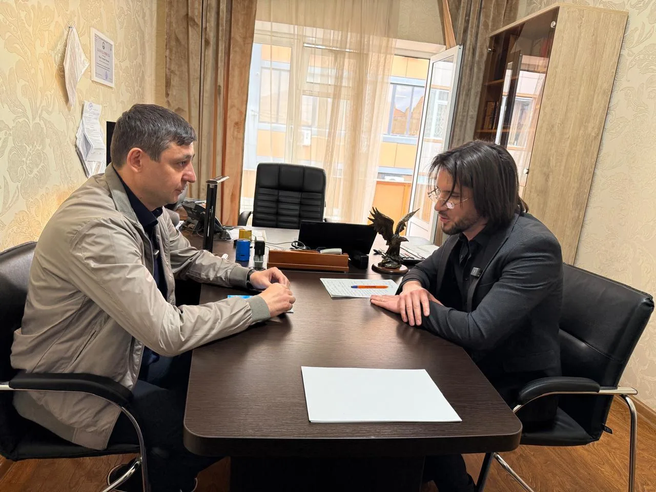 🔹В преддверии Международного дня защиты детей врип главы МР «Буйнакский район» Табир М...