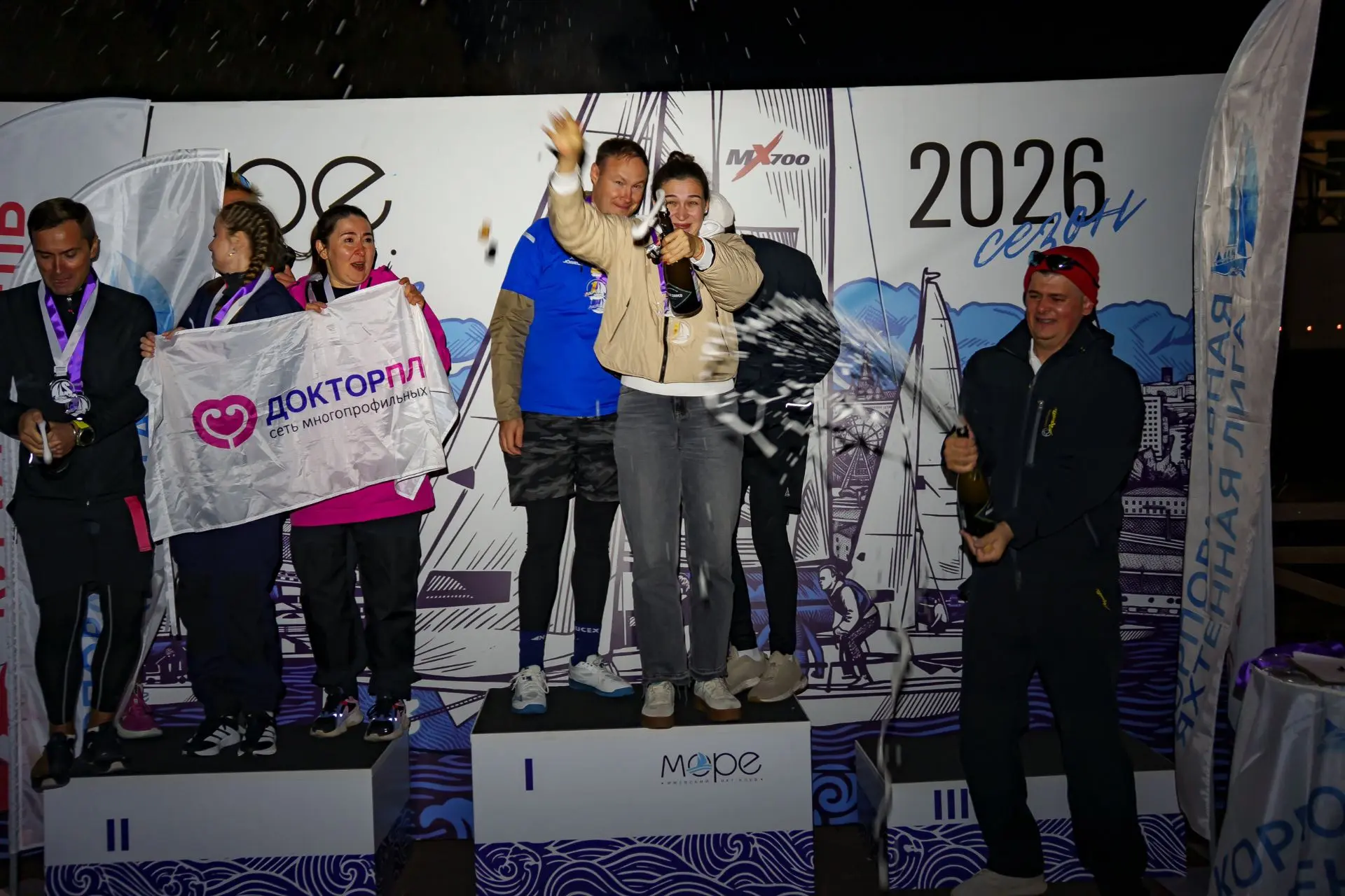 Завершили сезон Корпоративной яхтенной Лиги Удмуртии 2026 года! 🍾