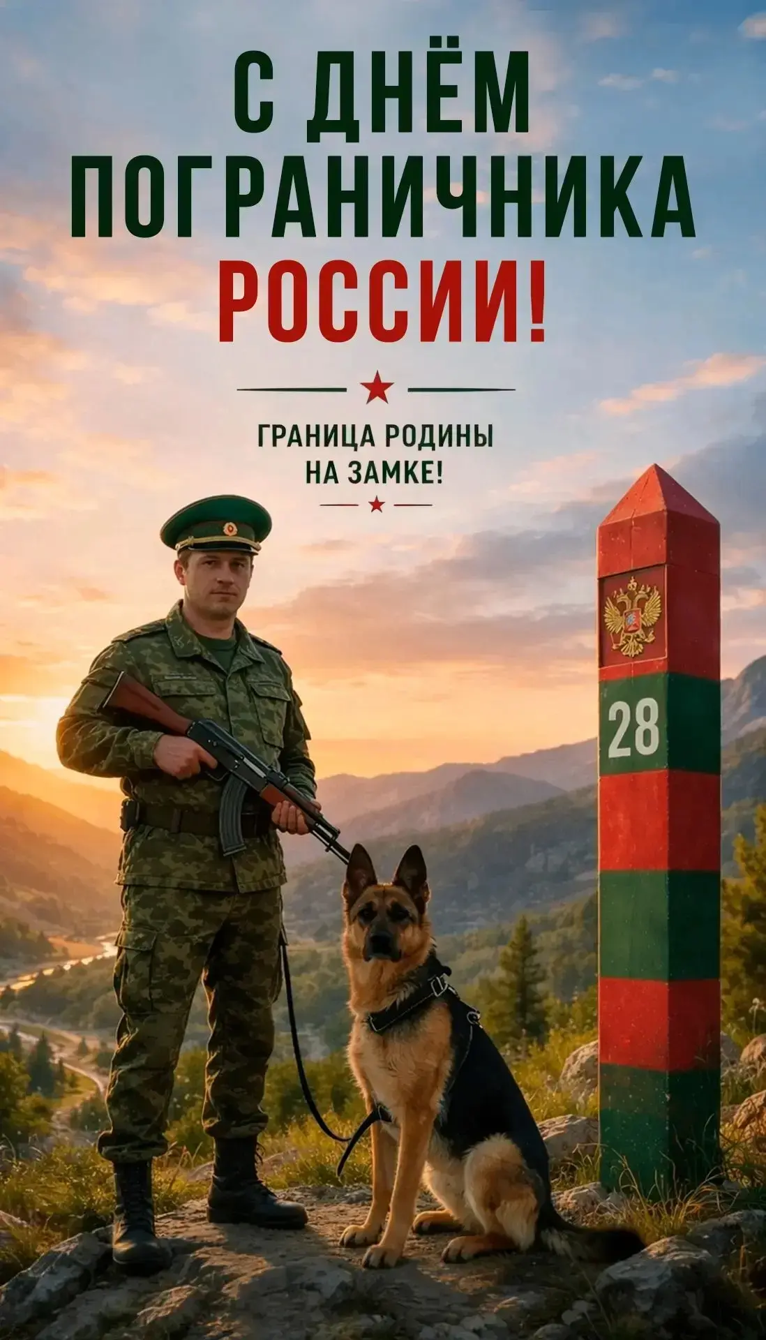 🪖🐕 Сегодня день пограничника!