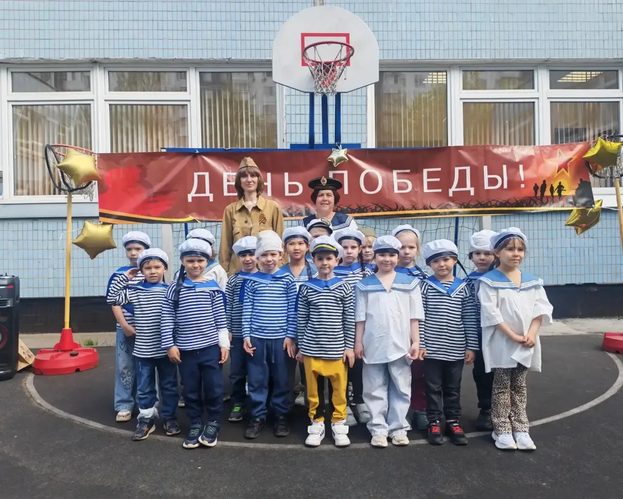 В корпусе «Сказка» выросли настоящие герои!  В нашем дошкольном корпусе прошла военно-патриотическая