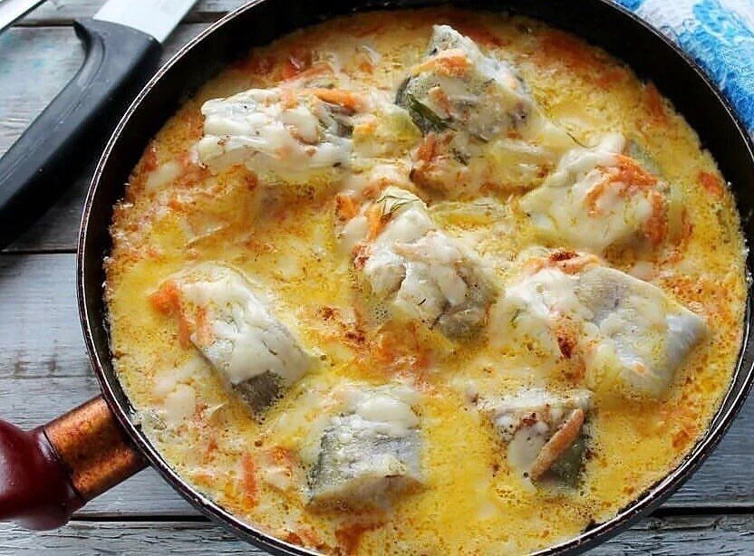 Готовится просто и быстро, а рыбка получается очень сочная и нежная!😍👍️