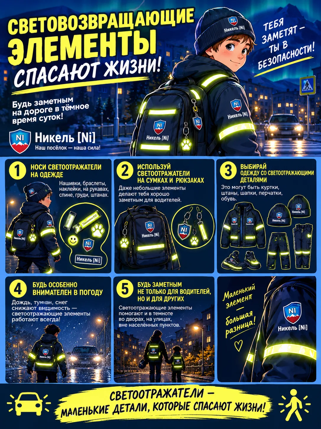 💡 Засветись на дороге!