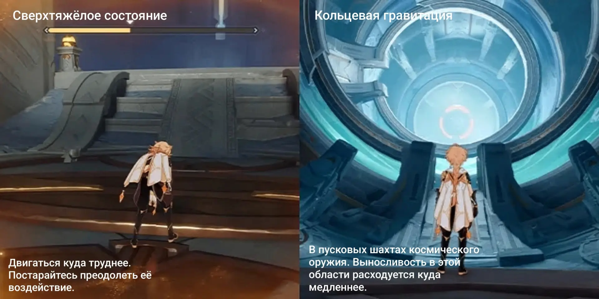 Типы гравитации на Луне