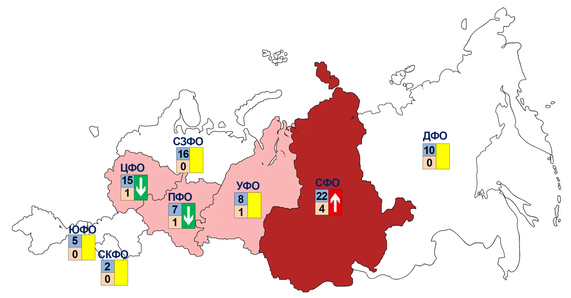 Карта трудовых конфликтов в РФ (34 неделя, 2026 г.)