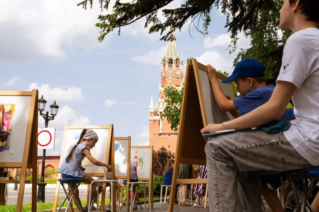 Акварельный пленэр в Кремле