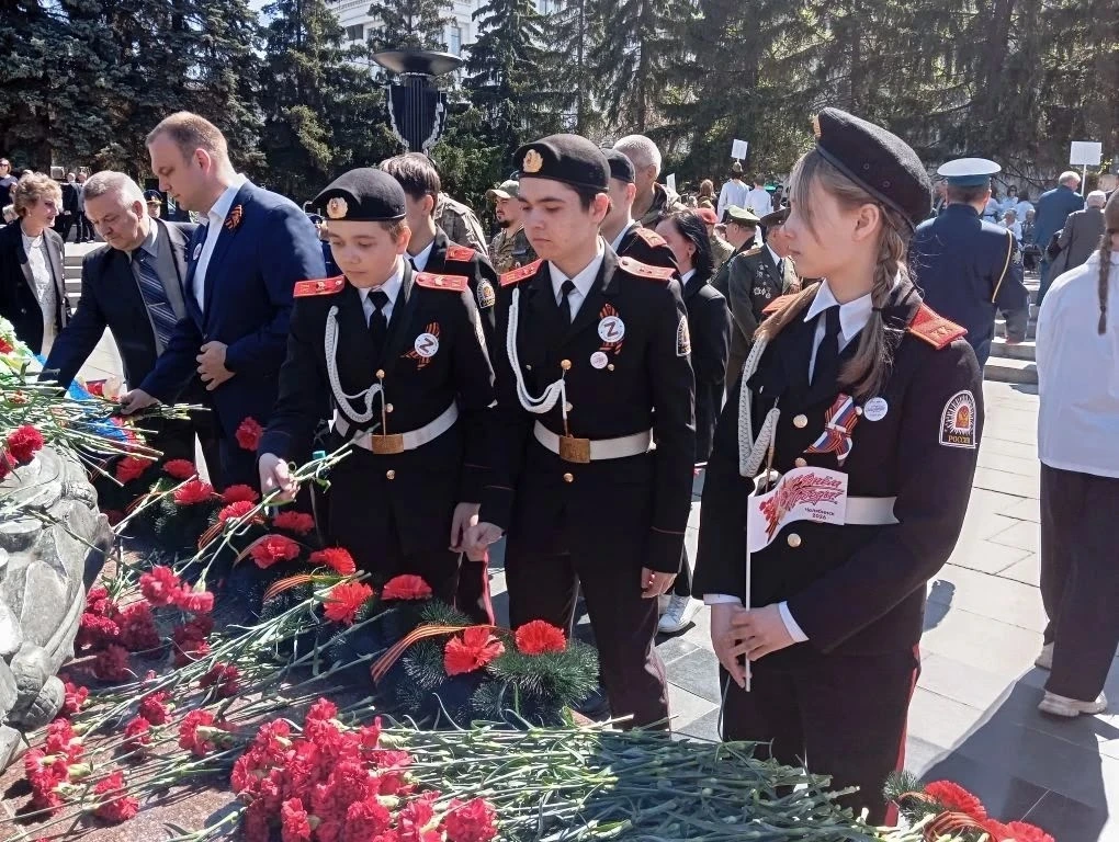 Школьники МАОУ СОШ № 84 прошли «Маршрутом Памяти»  6 мая 2026 года учащиеся нашей школы приняли учас