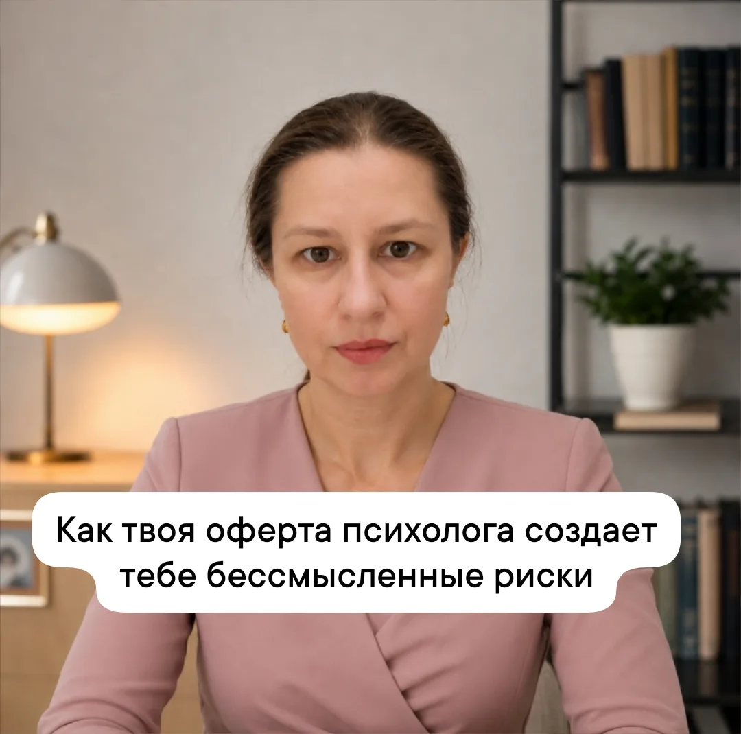 Про оферту для психологов* - простым языком.