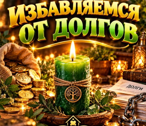 💸 ИЗБАВЛЯЕМСЯ ОТ ДОЛГОВ И ОТКРЫВАЕМ ДЕНЕЖНЫЙ ПОТОК 🕯✨
