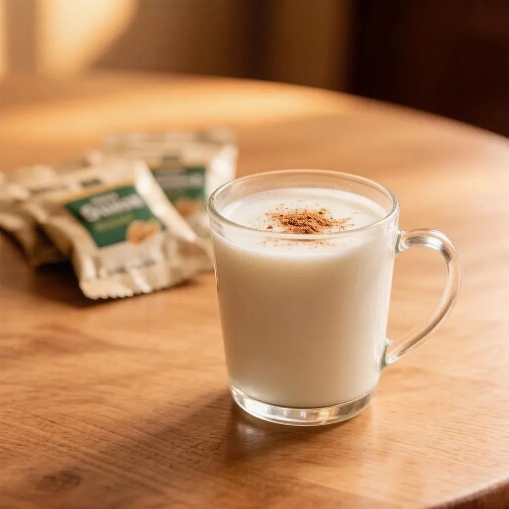 🥛 Кефир с корицей — и вечерний аппетит под контролем!  Если перед сном снова тянет к холодильнику, н