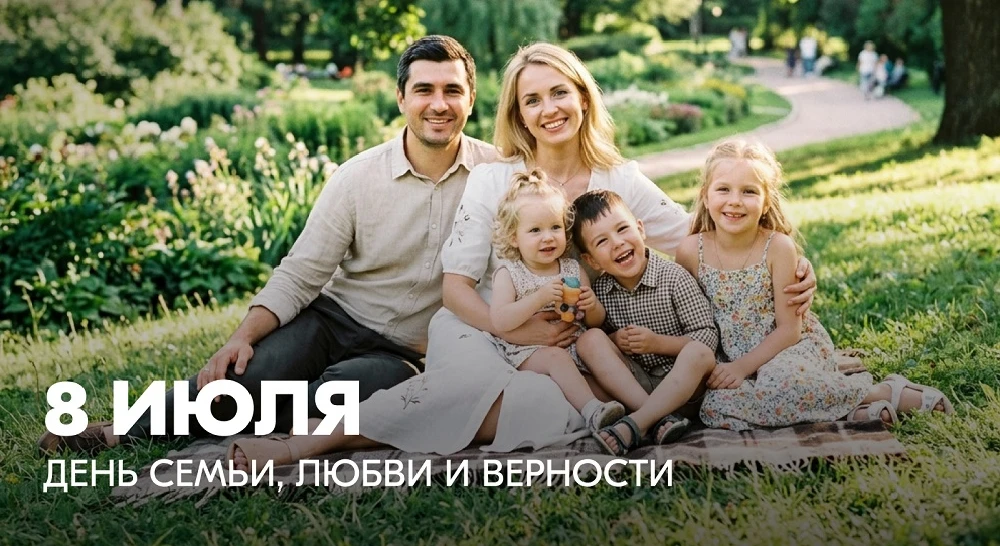 С Днём семьи, любви и верности! 🎉

Дорогие читатели, от всей души поздравляем вас с этим тёплым и с