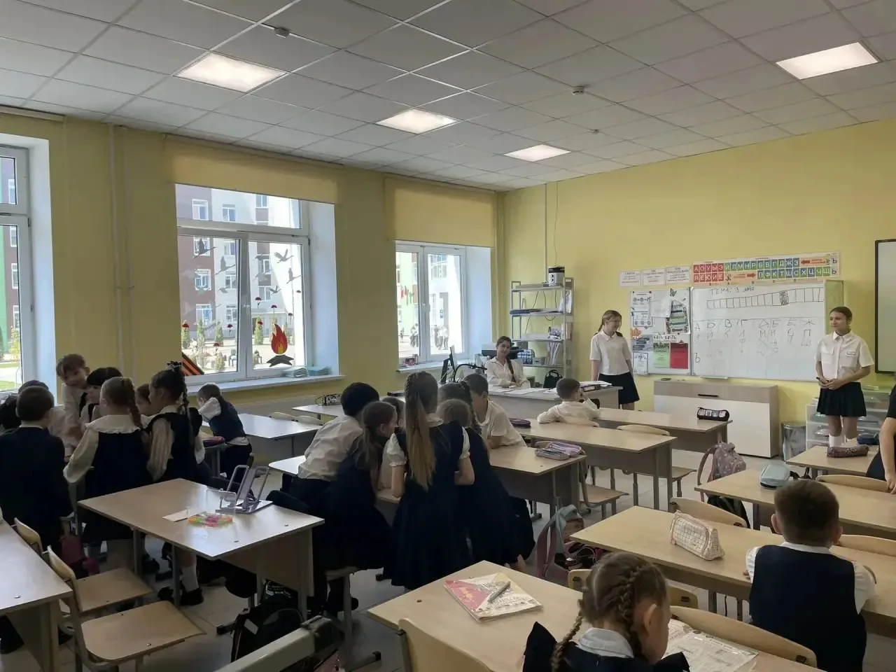 🌟 Наши вожатые из «Орлят России» продолжают удивлять и радовать юных лицеистов самыми интересными  и