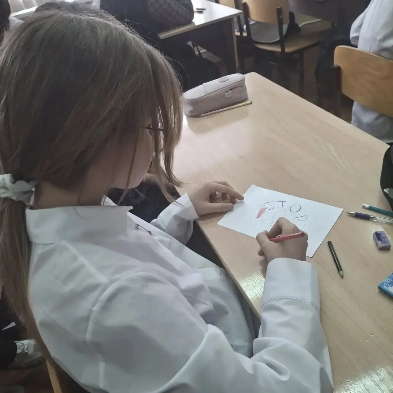 ✅В рамках Недели психологии в школе проходят трениговые занятия "Понимаю и учусь контролировать", "С