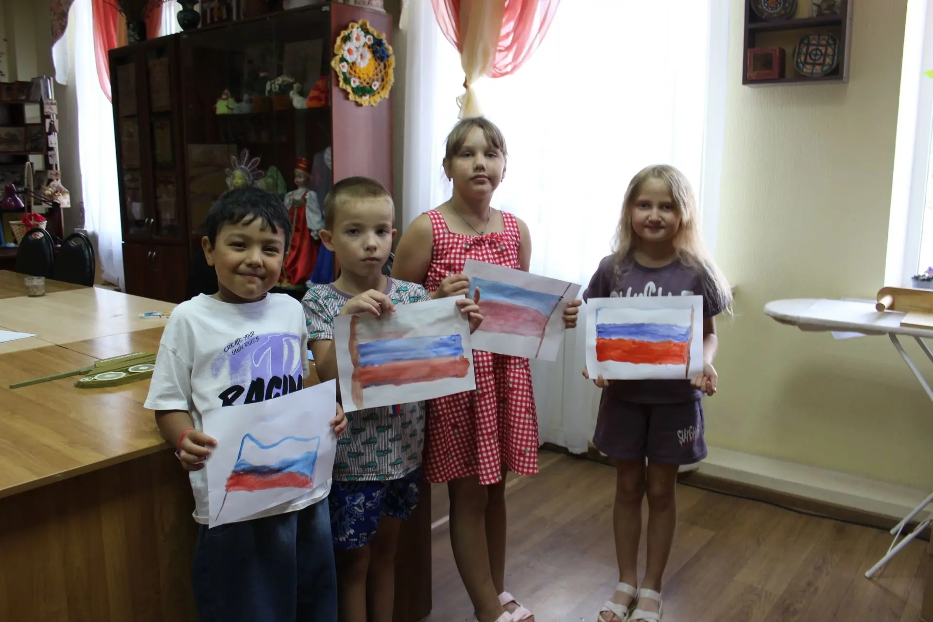 🎨 Сегодня в нашей студии декоративно‑прикладного творчества было по‑особенному светло ...