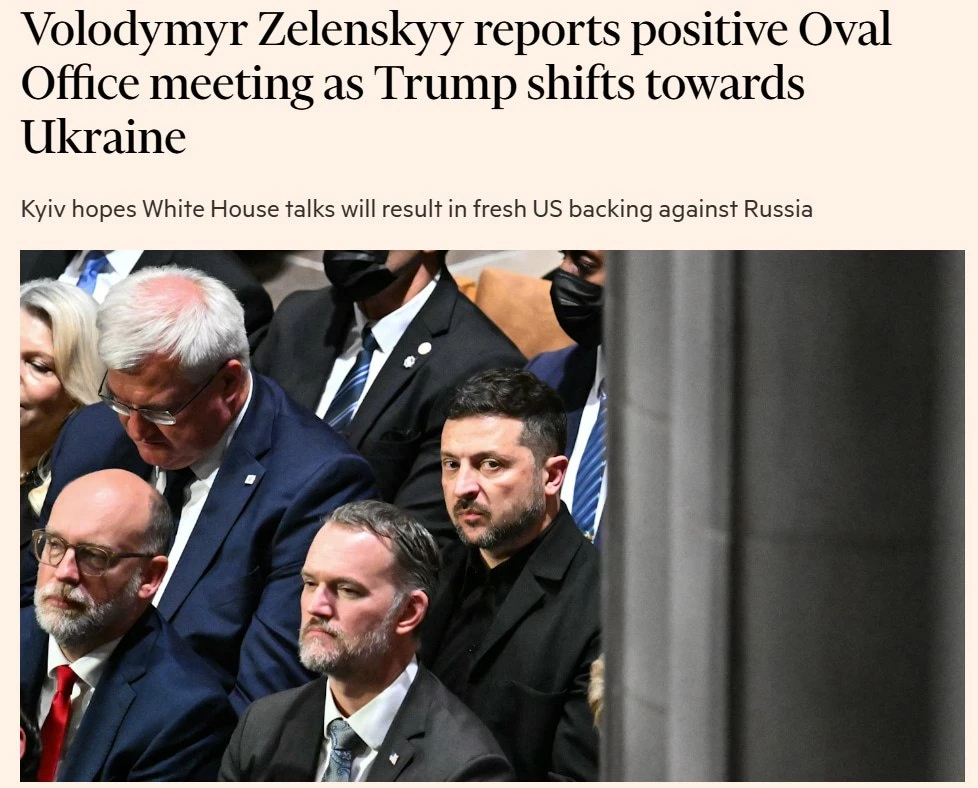 🔥По словам Financial Times, Уиткофф и Кушнер намерены прибыть в Киев, чтобы возобновит...