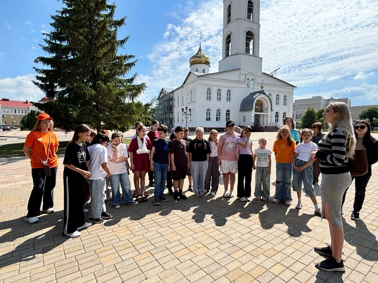 ☀Сегодня сотрудник музея провёл познавательную экскурсию для участников школьного летнего лагеря. Пу