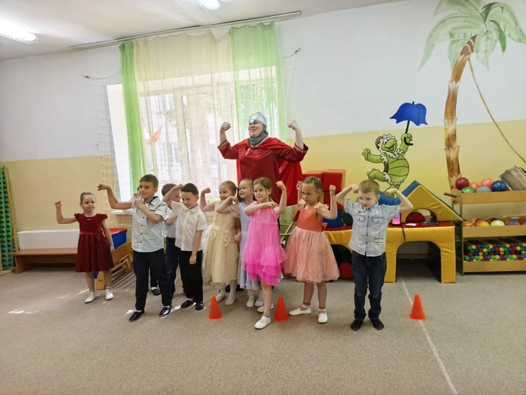 Наши воспитанники стали участниками районного мероприятия для дошкольников "Парк имени ...