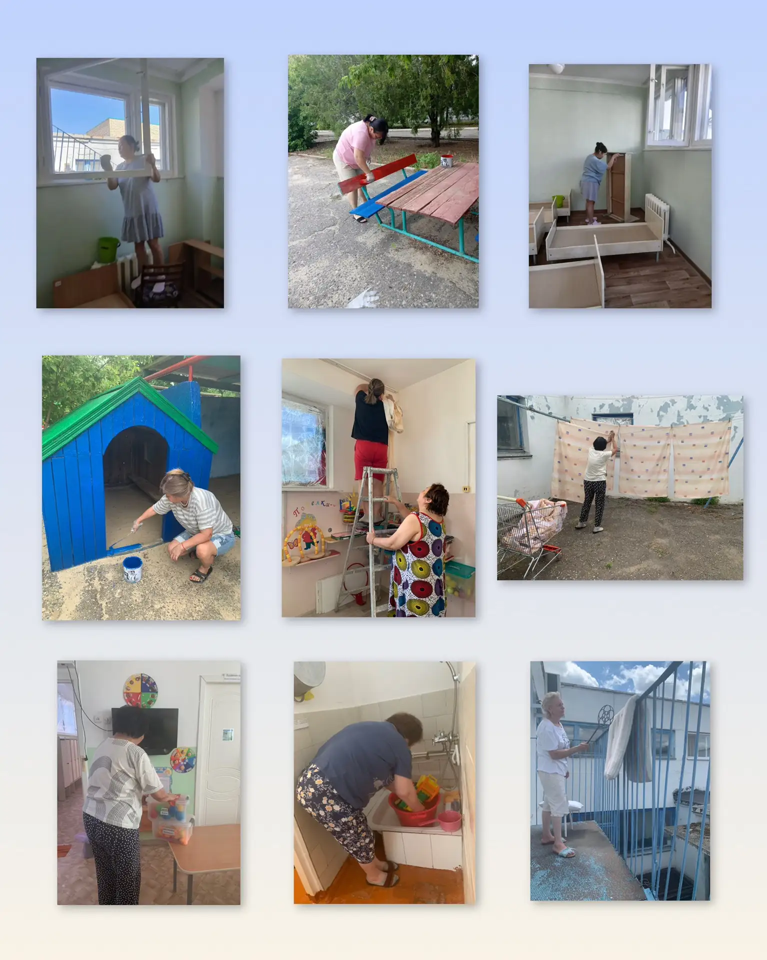 Ремонт в детском саду,