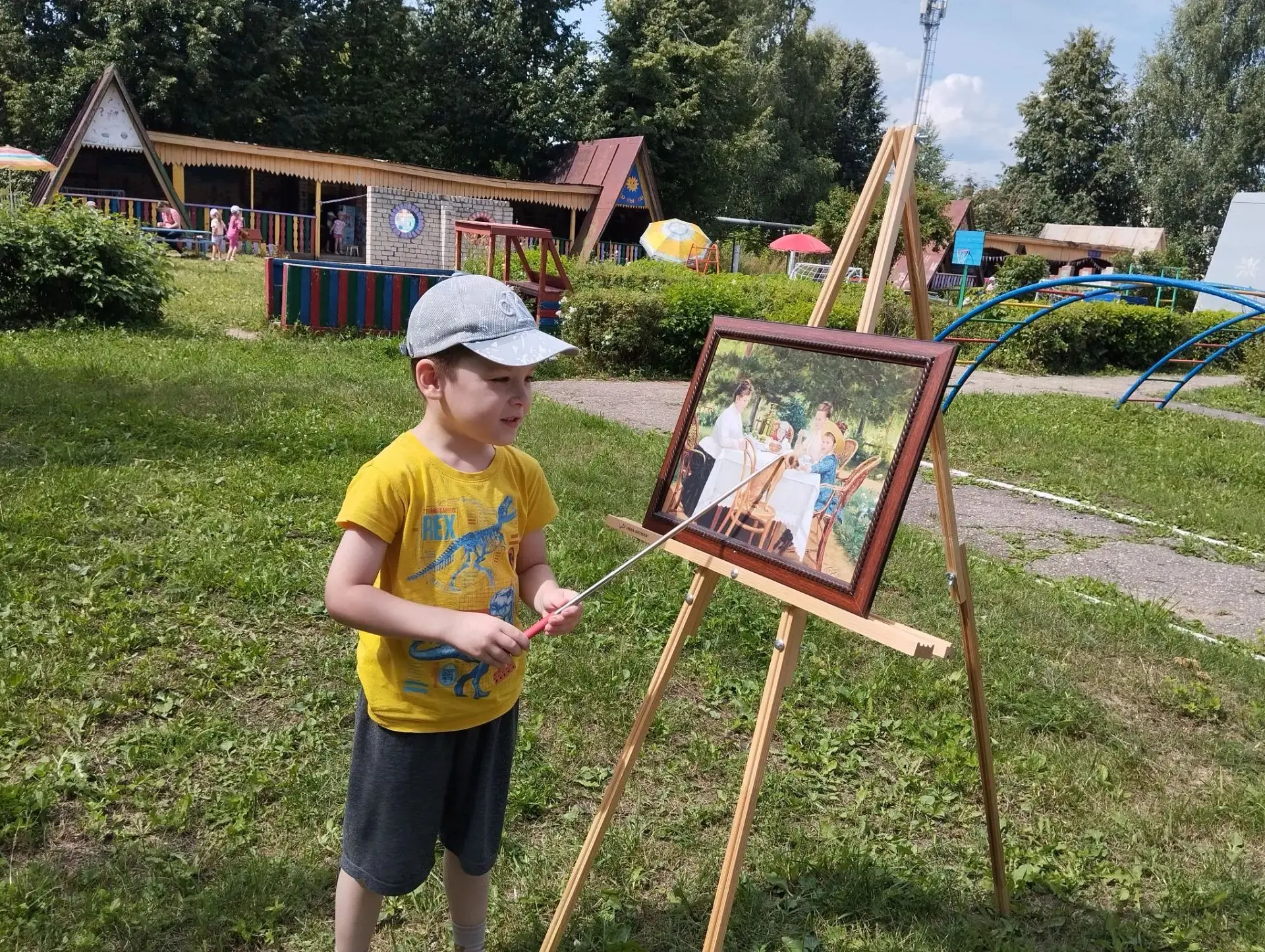В рамках федеральной инновационной площадке " Картинная галерея в детском саду: ценности и смыслы" в