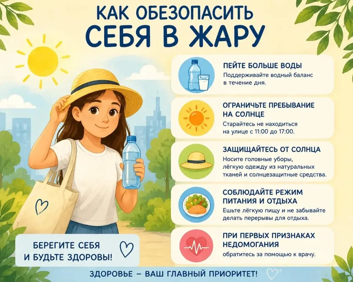 Синоптики предупредили об аномальной жаре в начале июля ☀️! 

По прогнозу «Западно-Сибирского УГМС» 
