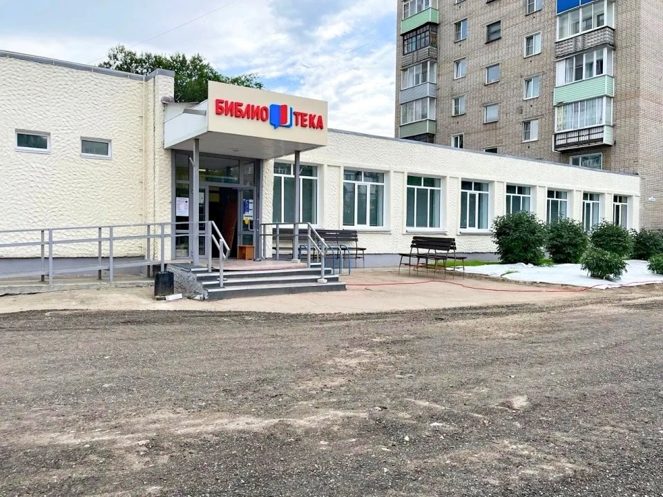 Библиотека преображается не только изнутри 🌿