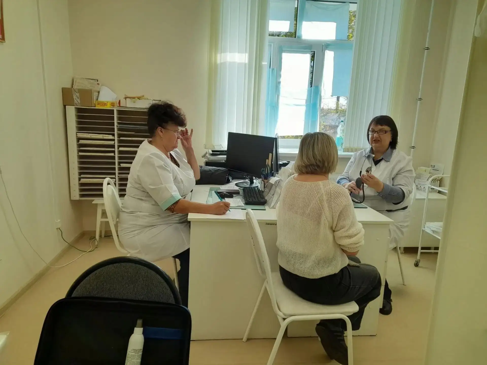 В Алатырской районной больнице устроили медицинский экспресс-чекап для жительниц окрест...