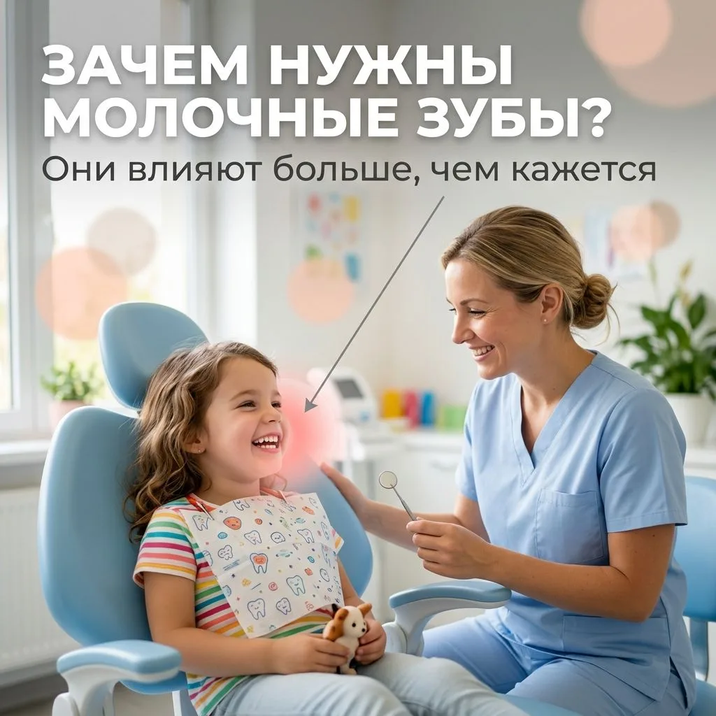 🦷 Зачем нужны молочные зубы, если они всё равно выпадут?