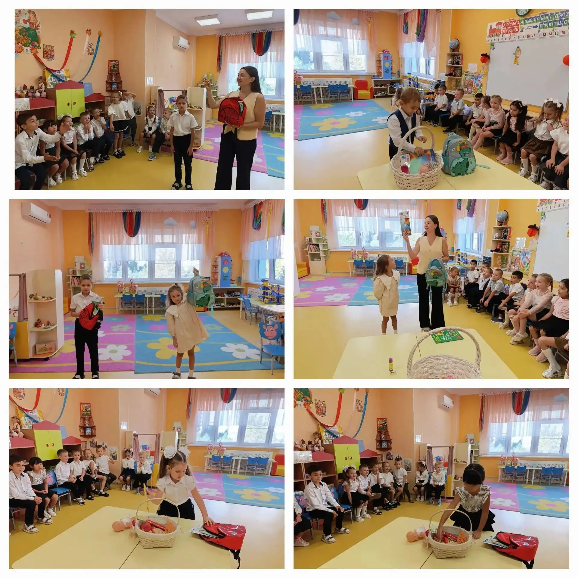 1 сентября в группе "Радуга" 🌈 дети познакомились с понятием: «День знаний».