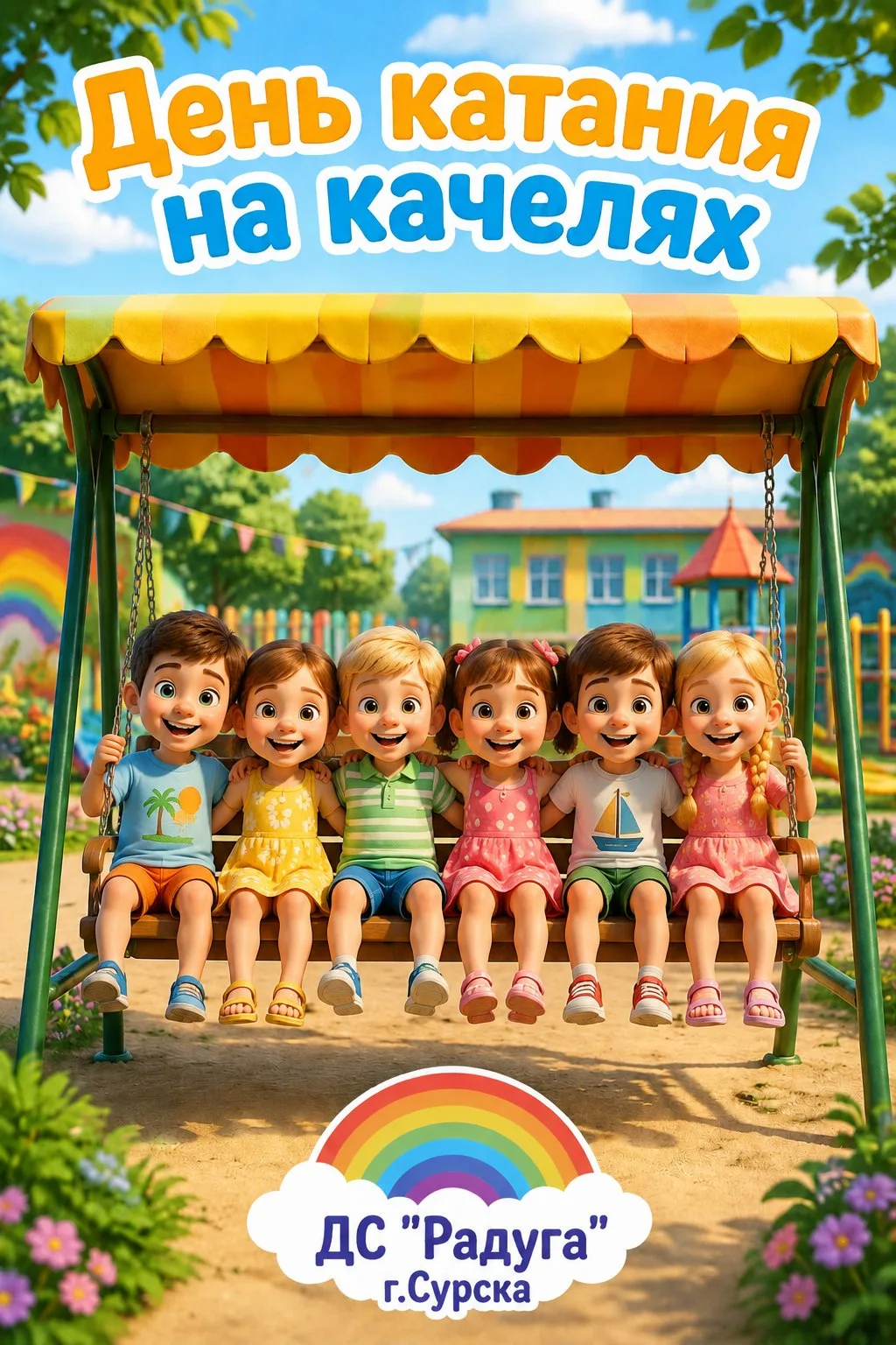 🎉 Сегодня - День катания на качелях! 🎠