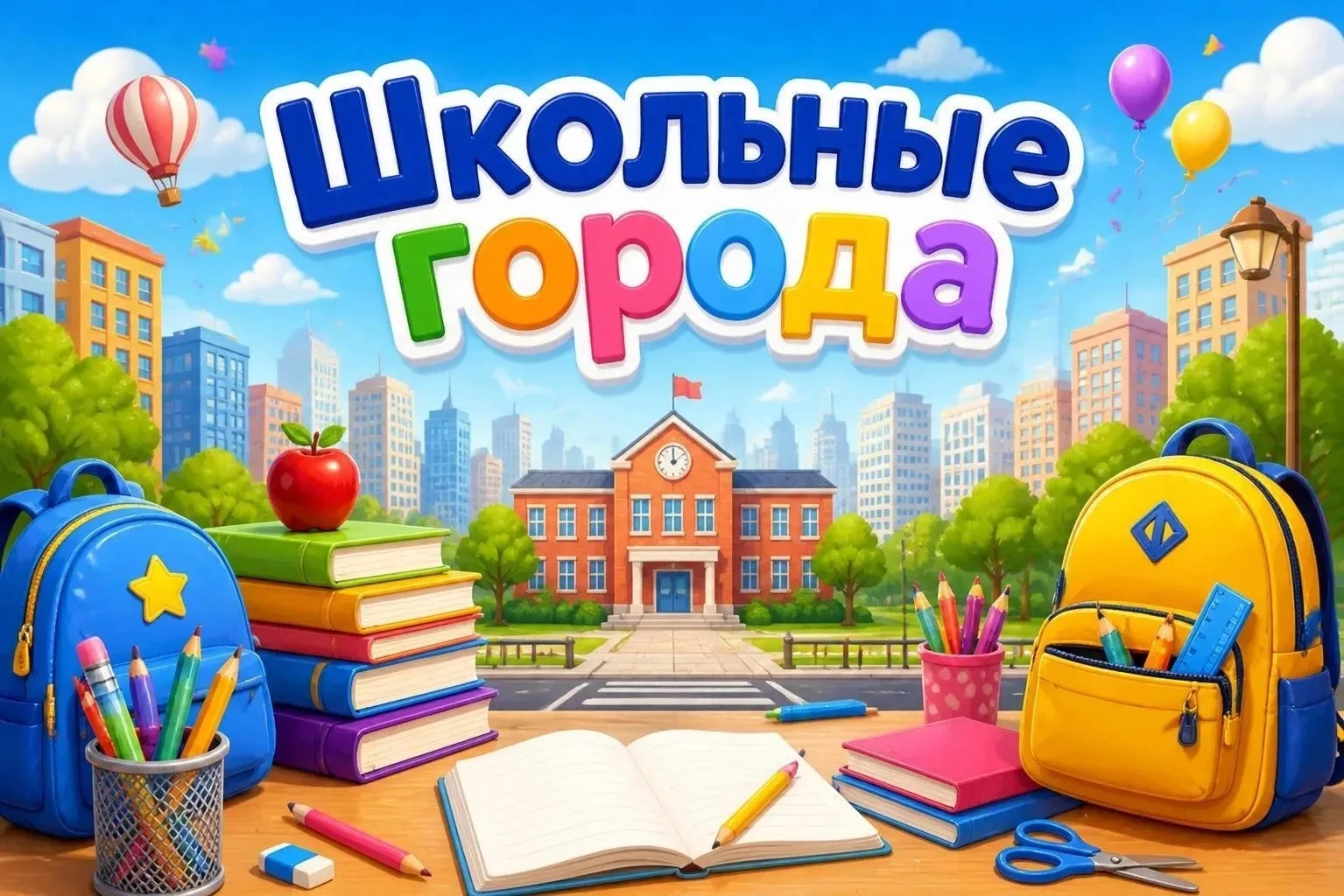 Вспомнить всё: Школьные города ✍️