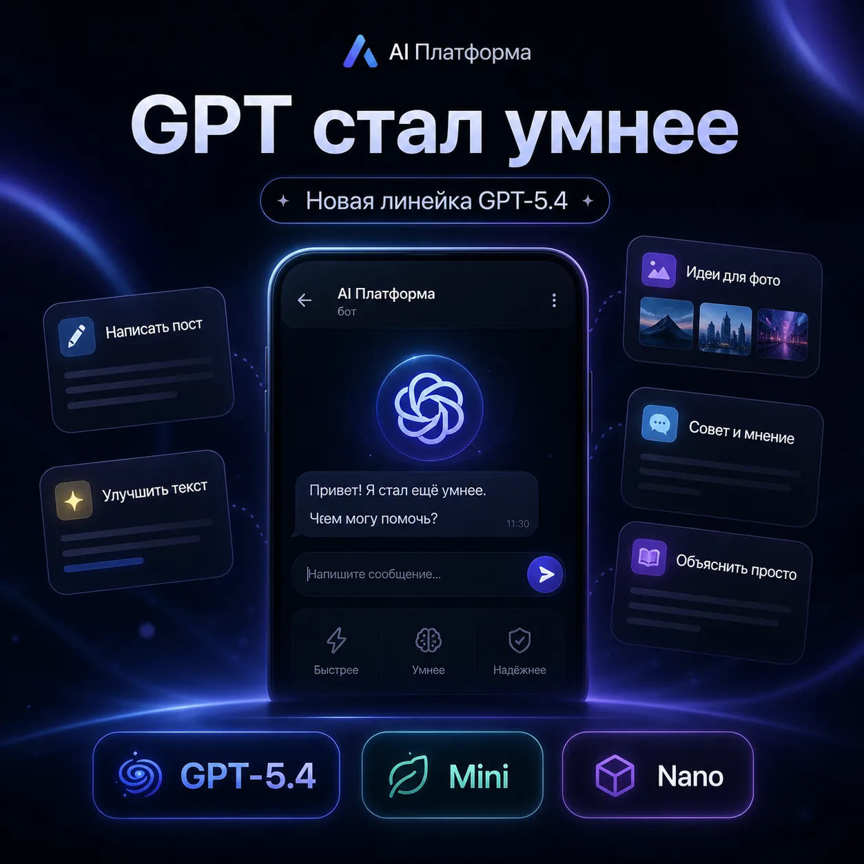 🔥 GPT в AI Платформе стал умнее